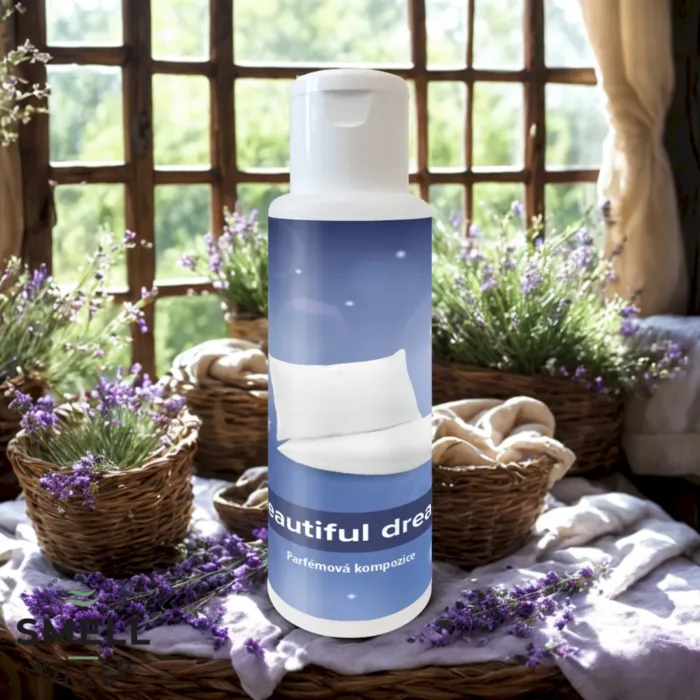 Beautiful dream olej na pranie – produkt v prostredí s provensálskeho štýlu a levanduľovými kvetmi